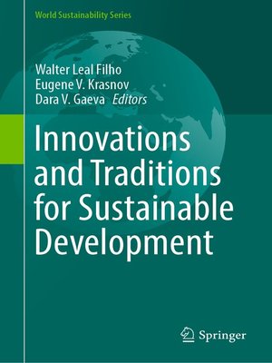 cover image of Innovations and Traditions for Sustainable Development